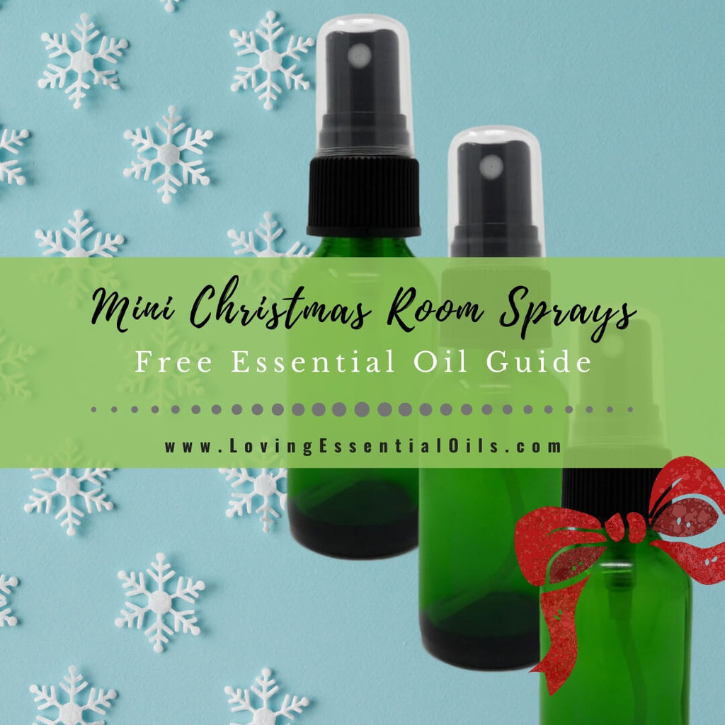 DIY Christmas Room Sprays with Essential Oils (8 Recipes) - A Life